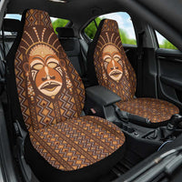 African Mask Printed Mudcloth Car Seat Cover - Wonder Print Shop