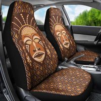 African Mask Printed Mudcloth Car Seat Cover - Wonder Print Shop