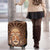 African Mask Printed Mudcloth Luggage Cover - Wonder Print Shop