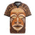 African Mask Printed Mudcloth Rugby Jersey - Wonder Print Shop