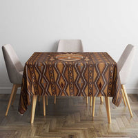 African Mask Printed Mudcloth Tablecloth - Wonder Print Shop