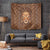 African Mask Printed Mudcloth Tapestry - Wonder Print Shop
