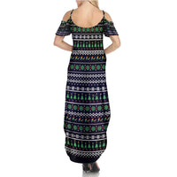 Dragonfly Angel Summer Maxi Dress As Long As I Breathe You'll Be Remembered - Wonder Print Shop
