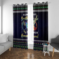 Dragonfly Angel Window Curtain As Long As I Breathe You'll Be Remembered - Wonder Print Shop