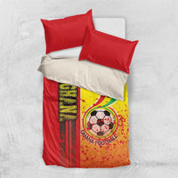 Ghana Football Bedding Set Black Stars Soccer - Road To Champion - Wonder Print Shop