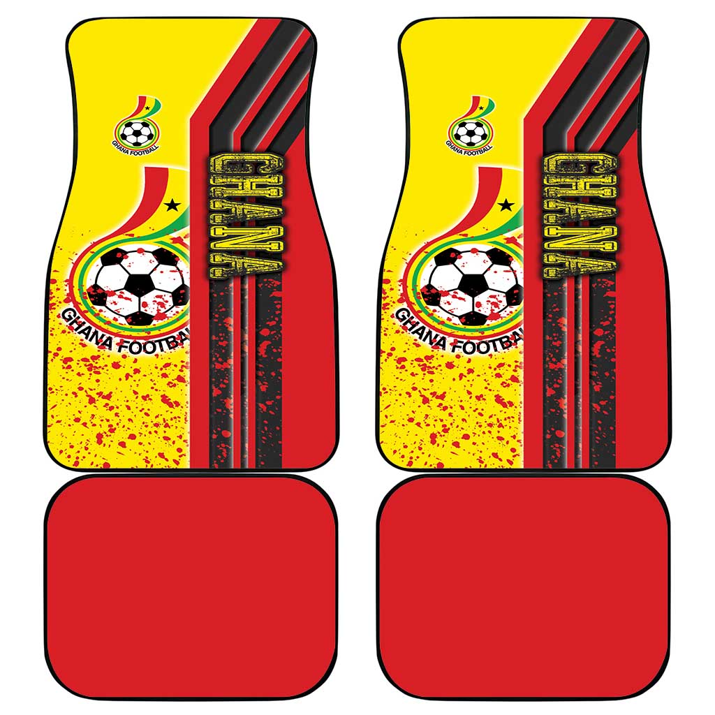 Ghana Football Car Mats Black Stars Soccer - Road To Champion - Wonder Print Shop