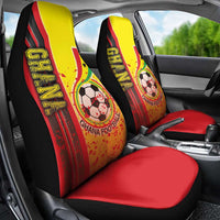 Ghana Football Car Seat Cover Black Stars Soccer - Road To Champion - Wonder Print Shop