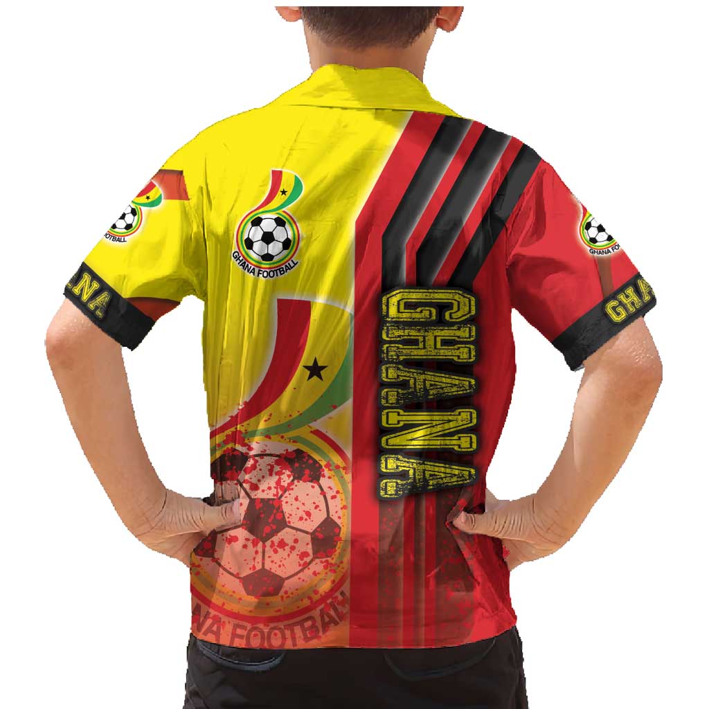 Ghana Football Family Matching Mermaid Dress and Hawaiian Shirt Black Stars Soccer - Road To Champion - Wonder Print Shop