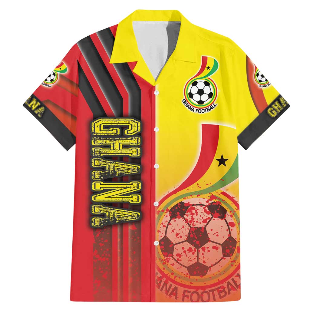 Ghana Football Family Matching Mermaid Dress and Hawaiian Shirt Black Stars Soccer - Road To Champion - Wonder Print Shop