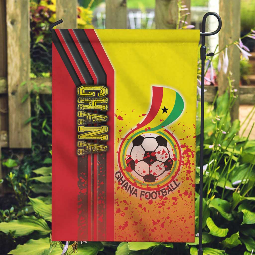 Ghana Football Garden Flag Black Stars Soccer - Road To Champion - Wonder Print Shop