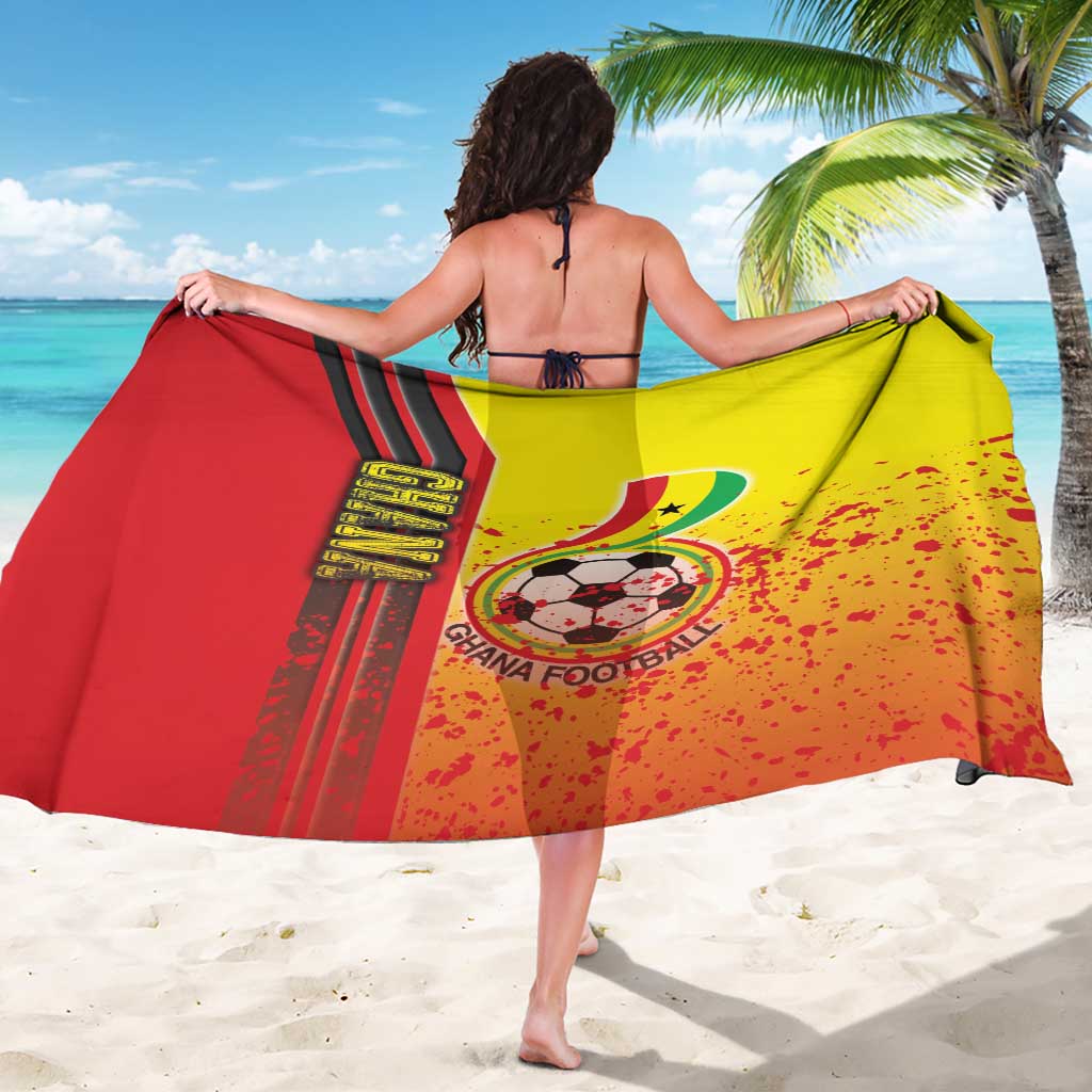 Ghana Football Sarong Black Stars Soccer - Road To Champion - Wonder Print Shop