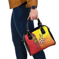 Ghana Football Shoulder Handbag Black Stars Soccer - Road To Champion