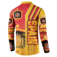 Spain Football Button Sweatshirt La Roja Soccer - Road To Champion - Wonder Print Shop