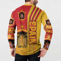 Spain Football Button Sweatshirt La Roja Soccer - Road To Champion - Wonder Print Shop