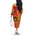 Spain Football Family Matching Off The Shoulder Long Sleeve Dress and Hawaiian Shirt La Roja Soccer - Road To Champion