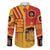 Spain Football Family Matching Off Shoulder Short Dress and Hawaiian Shirt La Roja Soccer - Road To Champion - Wonder Print Shop