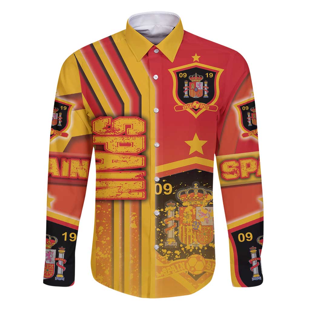 Spain Football Family Matching Puletasi and Hawaiian Shirt La Roja Soccer - Road To Champion