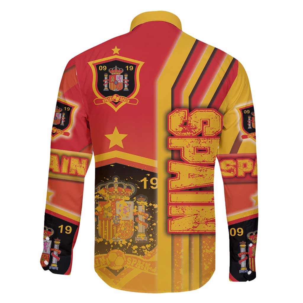 Spain Football Family Matching Summer Maxi Dress and Hawaiian Shirt La Roja Soccer - Road To Champion - Wonder Print Shop