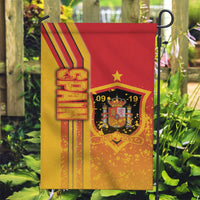Spain Football Garden Flag La Roja Soccer - Road To Champion - Wonder Print Shop