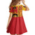 Spain Football Kid Short Sleeve Dress La Roja Soccer - Road To Champion - Wonder Print Shop