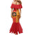 Spain Football Mermaid Dress La Roja Soccer - Road To Champion - Wonder Print Shop