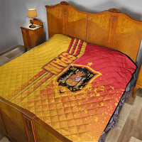 Spain Football Quilt La Roja Soccer - Road To Champion - Wonder Print Shop