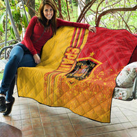 Spain Football Quilt La Roja Soccer - Road To Champion - Wonder Print Shop