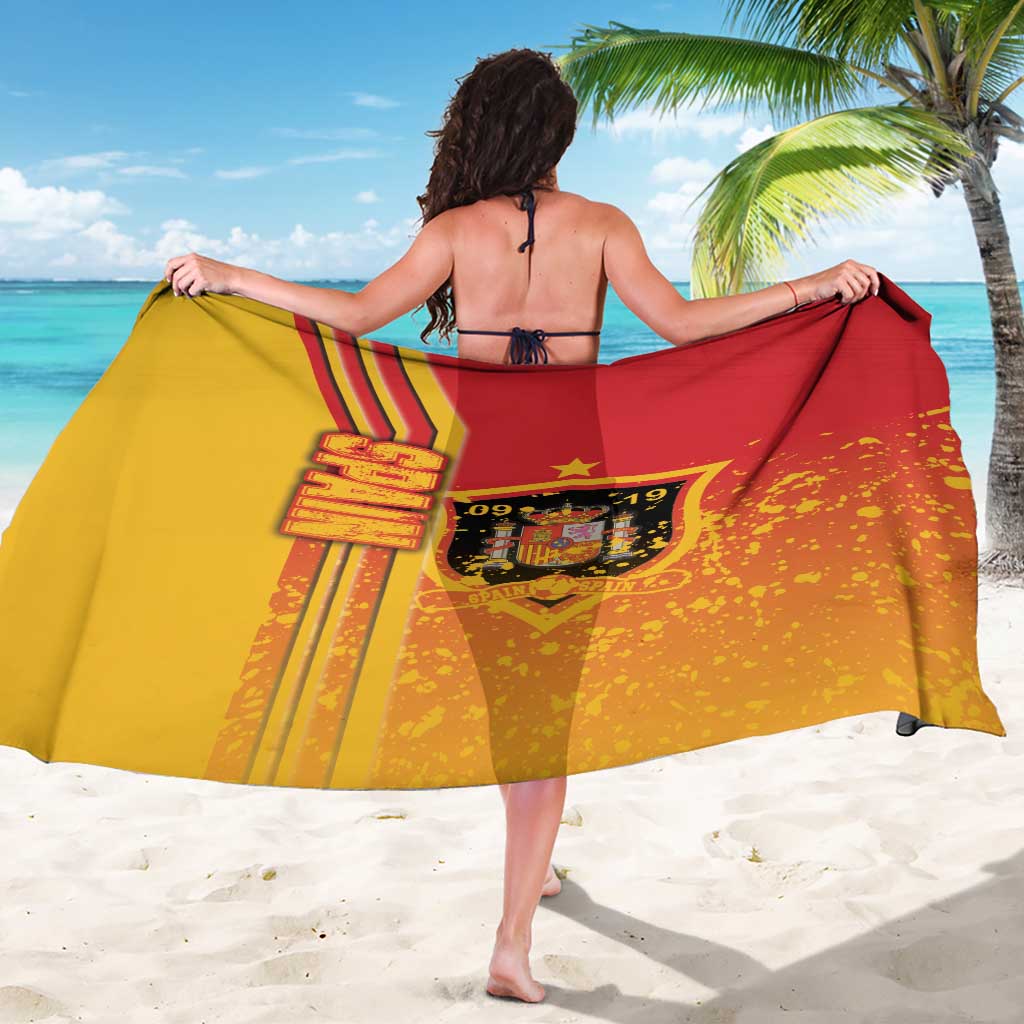 Spain Football Sarong La Roja Soccer - Road To Champion - Wonder Print Shop