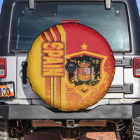 Spain Football Spare Tire Cover La Roja Soccer - Road To Champion - Wonder Print Shop