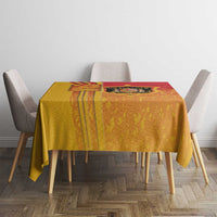 Spain Football Tablecloth La Roja Soccer - Road To Champion - Wonder Print Shop