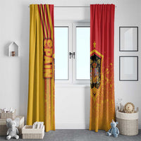 Spain Football Window Curtain La Roja Soccer - Road To Champion - Wonder Print Shop