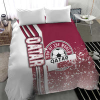 Qatar Football Bedding Set The Maroons Soccer - Road To Champion - Wonder Print Shop