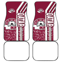 Qatar Football Car Mats The Maroons Soccer - Road To Champion - Wonder Print Shop