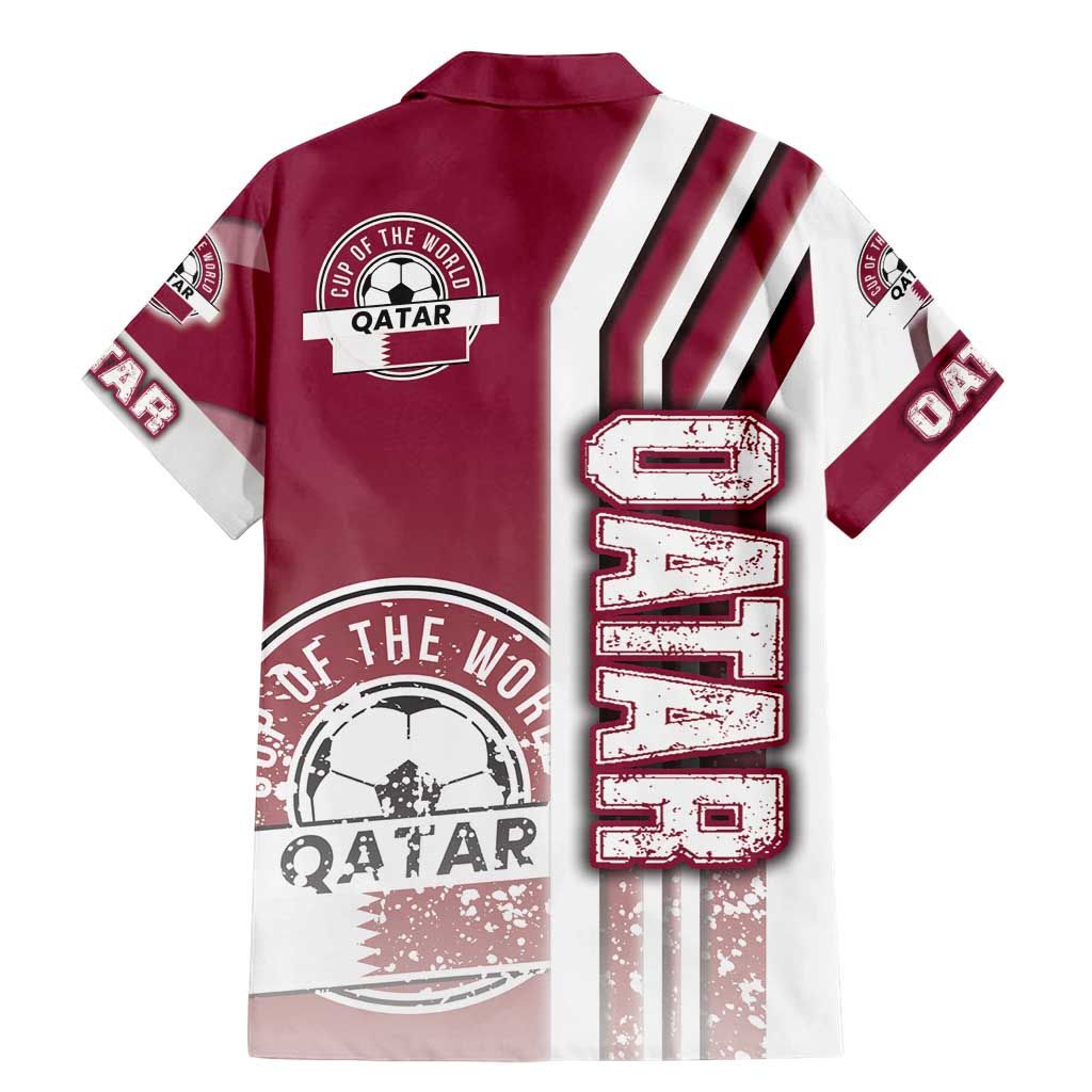 Qatar Football Family Matching Mermaid Dress and Hawaiian Shirt The Maroons Soccer - Road To Champion - Wonder Print Shop