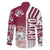 Qatar Football Family Matching Short Sleeve Bodycon Dress and Hawaiian Shirt The Maroons Soccer - Road To Champion - Wonder Print Shop