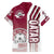 Qatar Football Hawaiian Shirt The Maroons Soccer - Road To Champion - Wonder Print Shop