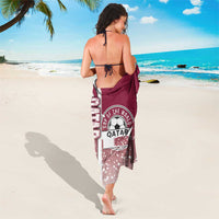 Qatar Football Sarong The Maroons Soccer - Road To Champion - Wonder Print Shop