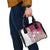 Qatar Football Shoulder Handbag The Maroons Soccer - Road To Champion - Wonder Print Shop