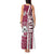 Qatar Football Tank Maxi Dress The Maroons Soccer - Road To Champion - Wonder Print Shop