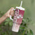Qatar Football Tumbler With Handle The Maroons Soccer - Road To Champion - Wonder Print Shop