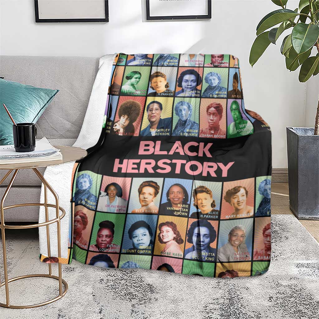 Black Herstory Blanket The History Of African Women