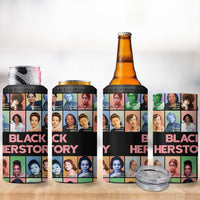 Black Herstory 4 in 1 Can Cooler Tumbler The History Of African Women - Wonder Print Shop
