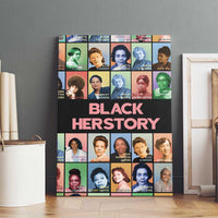 Black Herstory Canvas Wall Art The History Of African Women - Wonder Print Shop