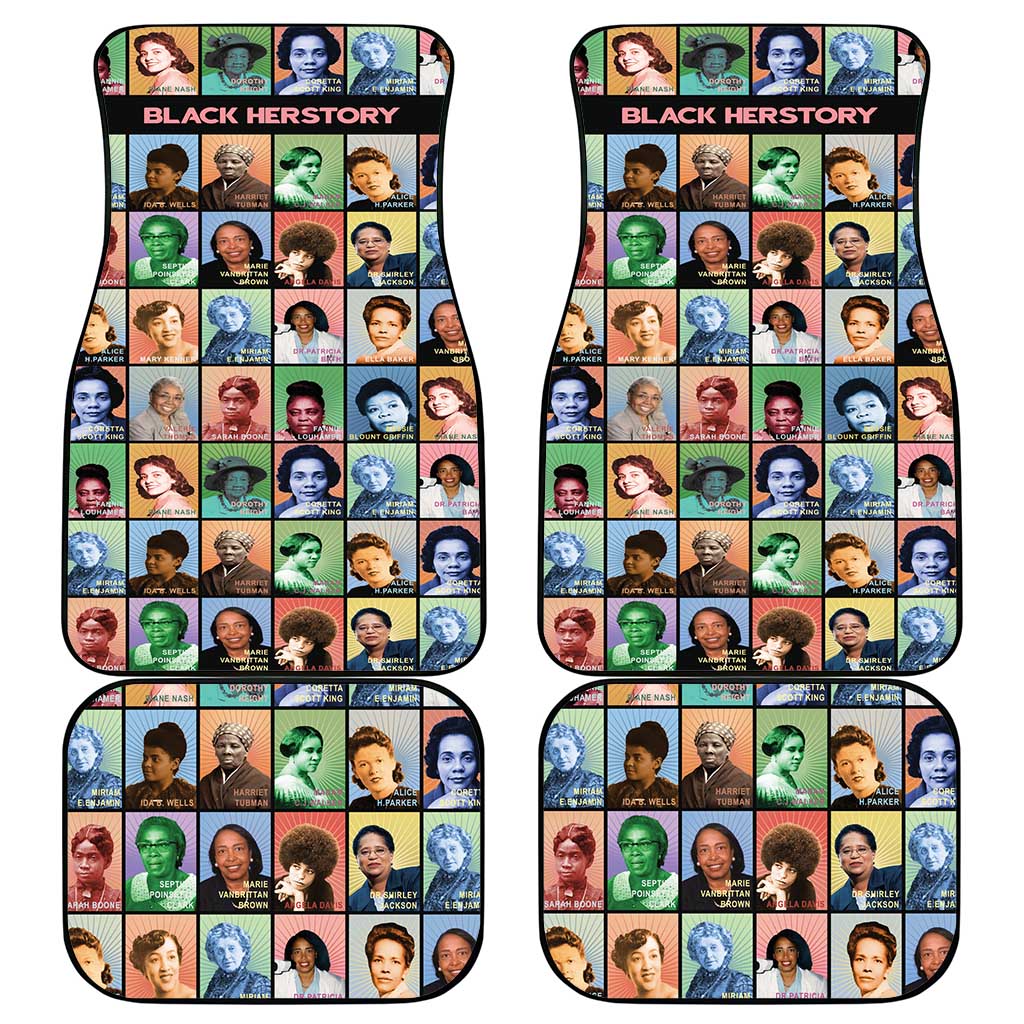 Black Herstory Car Mats The History Of African Women - Wonder Print Shop