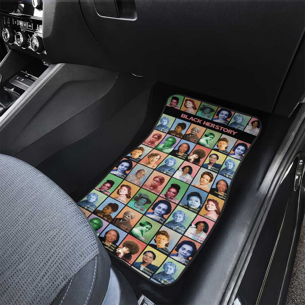 Black Herstory Car Mats The History Of African Women - Wonder Print Shop