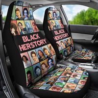 Black Herstory Car Seat Cover The History Of African Women - Wonder Print Shop