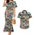 Black Herstory Couples Matching Mermaid Dress and Hawaiian Shirt The History Of African Women - Wonder Print Shop