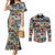 Black Herstory Couples Matching Mermaid Dress and Long Sleeve Button Shirt The History Of African Women