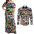 Black Herstory Couples Matching Off Shoulder Maxi Dress and Long Sleeve Button Shirt The History Of African Women - Wonder Print Shop