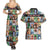 Black Herstory Couples Matching Summer Maxi Dress and Hawaiian Shirt The History Of African Women - Wonder Print Shop